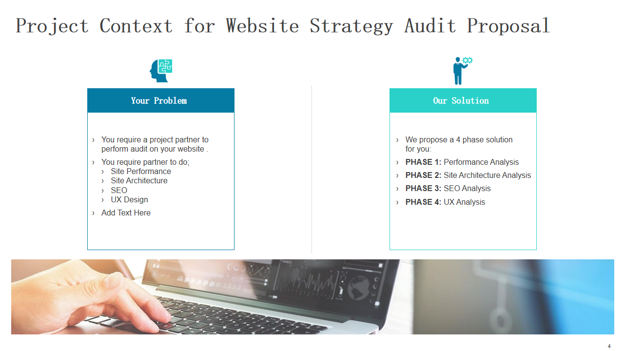 Project Context for Website Strategy Audit Proposal