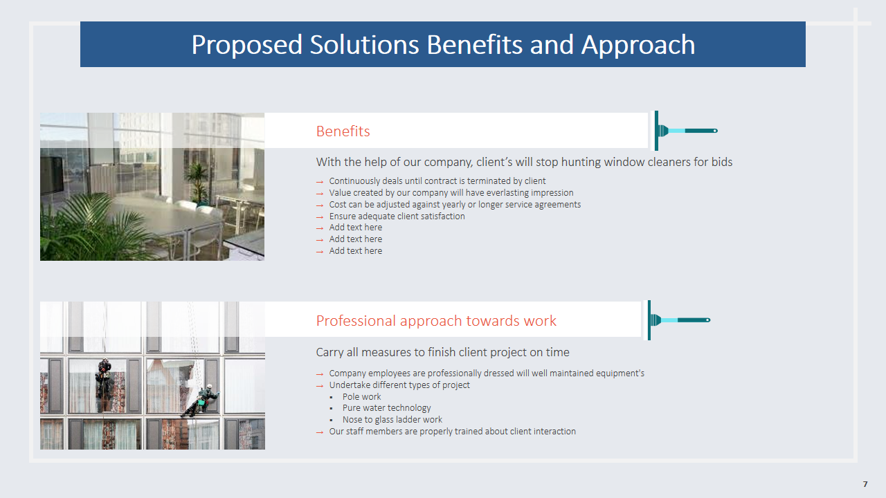 Proposed Solutions Benefits and Approach