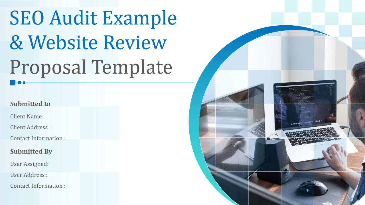 SEO Audit Example & Website Review Proposal Template
