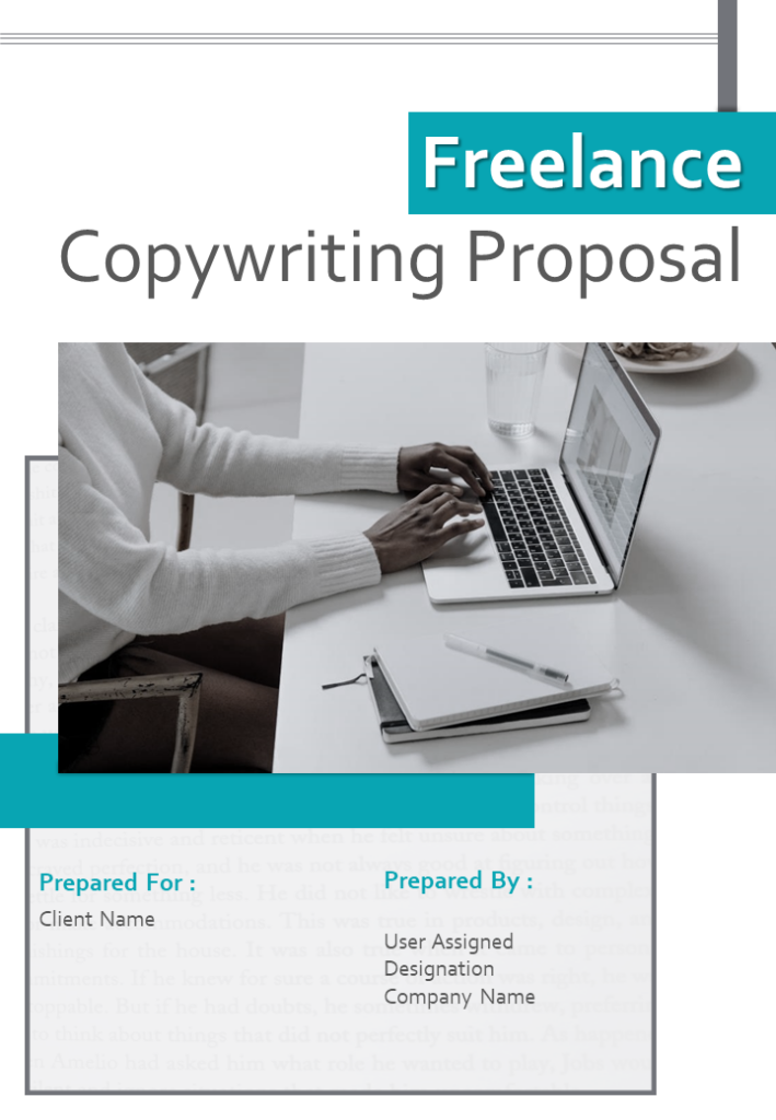 Freelance Proposal PPT Template