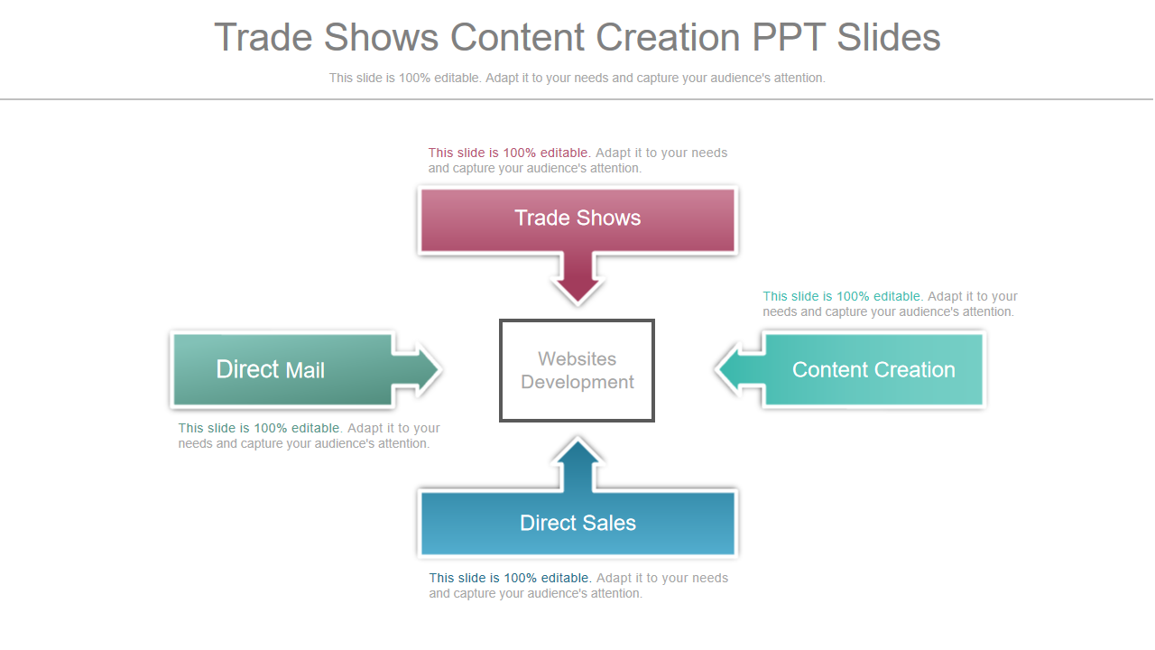 Trade Shows Content Creation PPT Slides