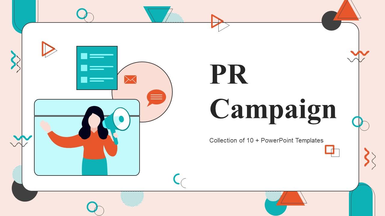 PR Campaign PowerPoint Template Bundle 