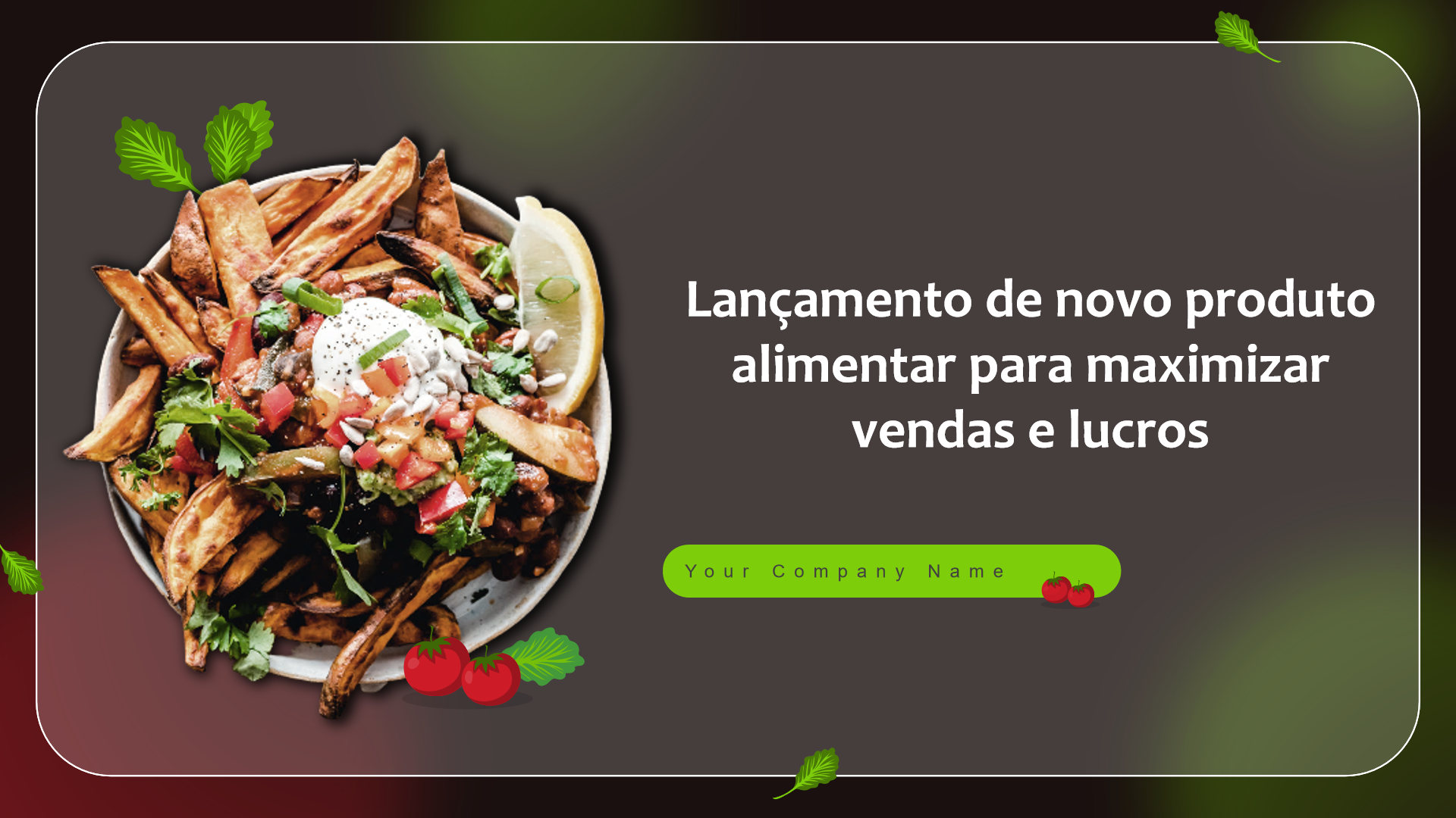 Lan&ccedil;amento de novo produto alimentar para maximizar vendas e lucros