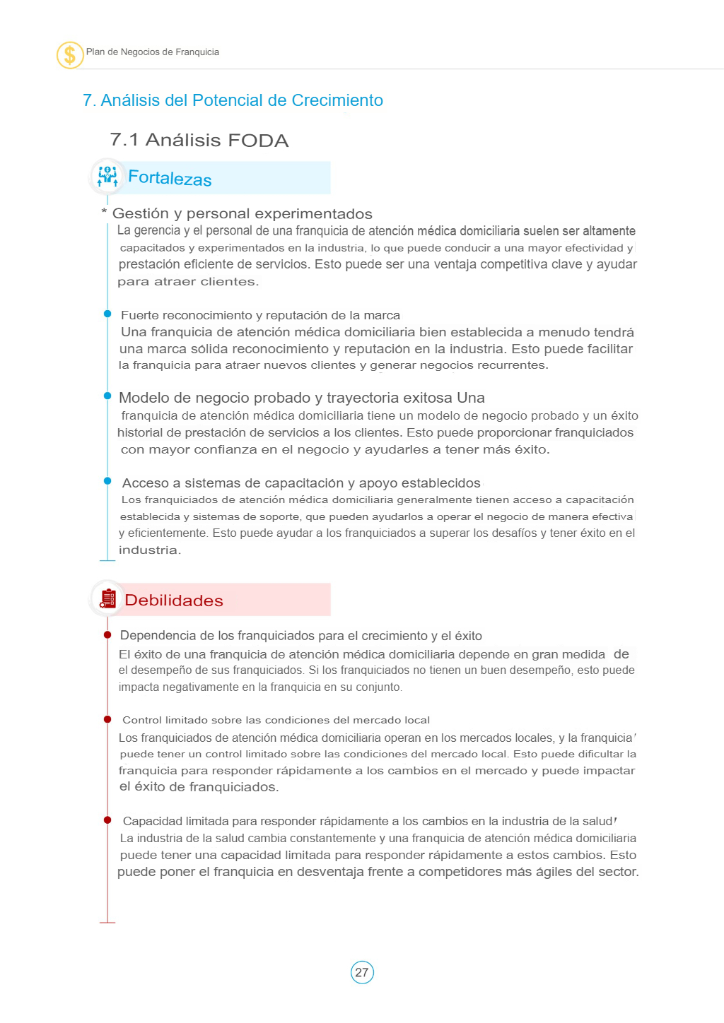 An&aacute;lisis del potencial de crecimiento
