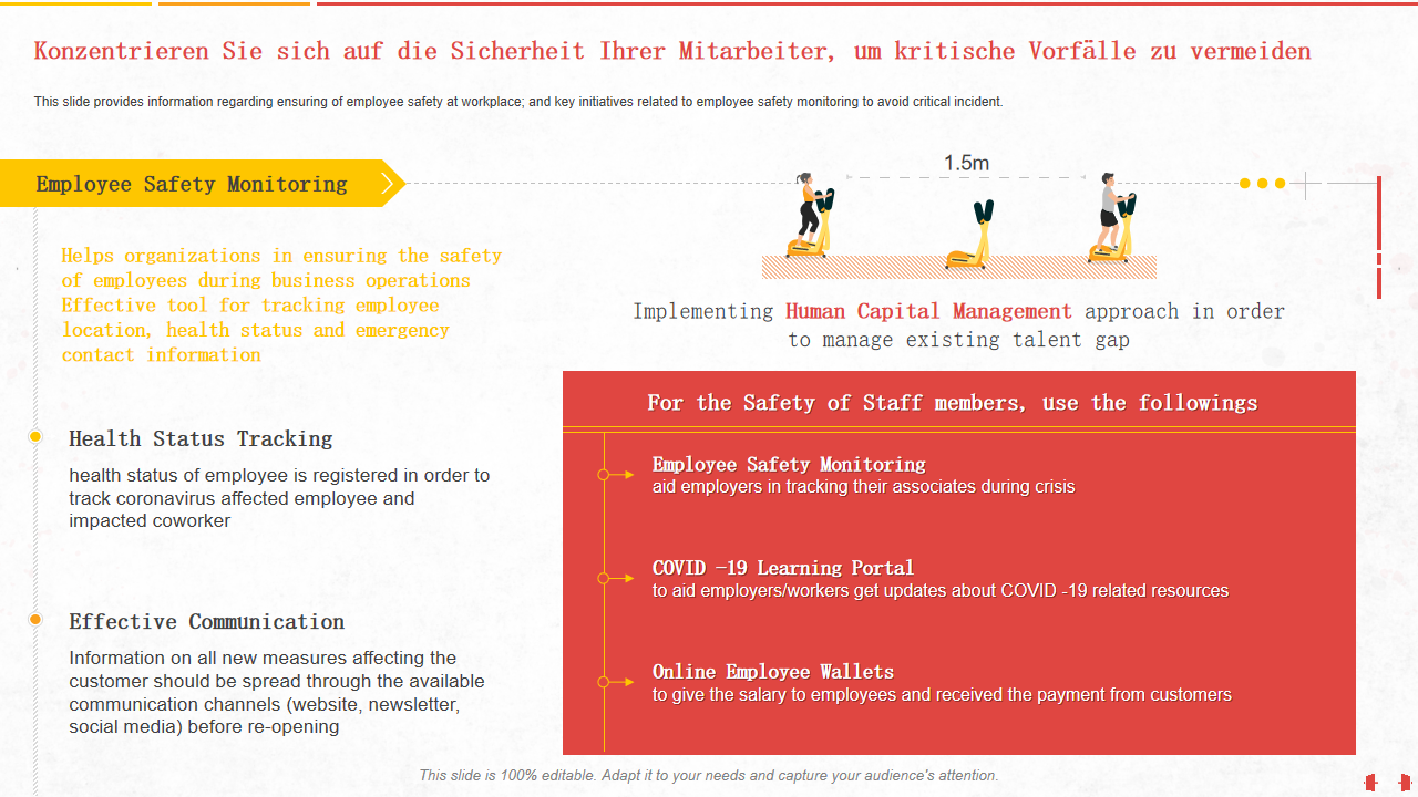 Konzentrieren Sie sich auf die Sicherheit Ihrer Mitarbeiter, um kritische Vorf&auml;lle zu vermeiden