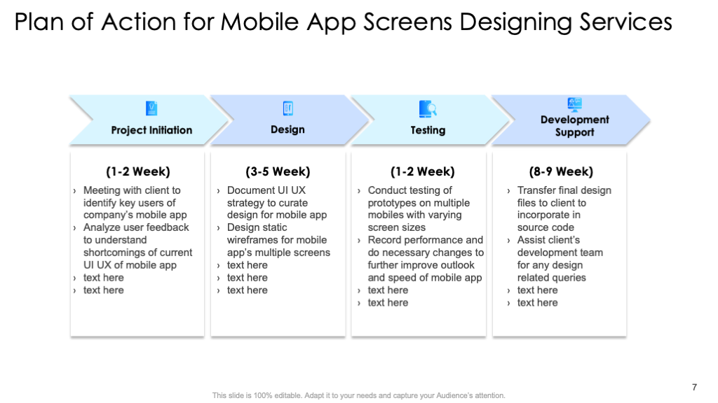 Action Plan for Mobile App Design Proposal