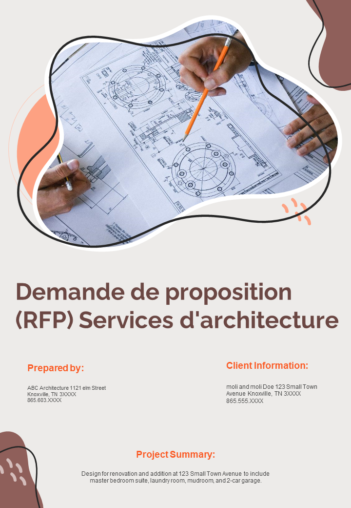 Demande de proposition (RFP) Services d'architecture