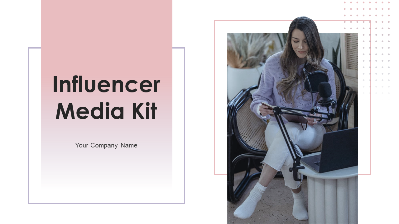 Influencer Media Kit PPT Presentation