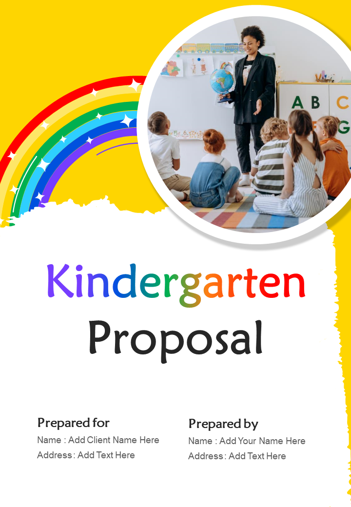 Kindergarten Proposal PowerPoint Template