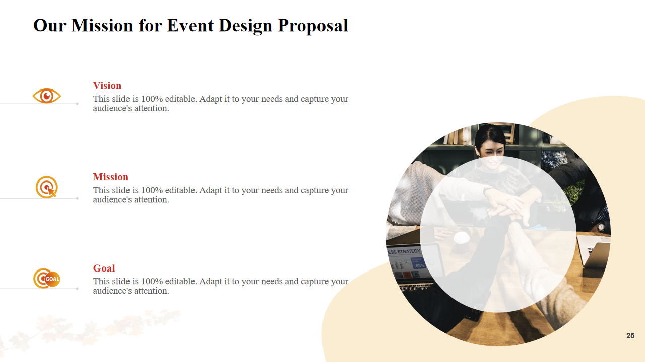 Our Mission for Event Design Proposal