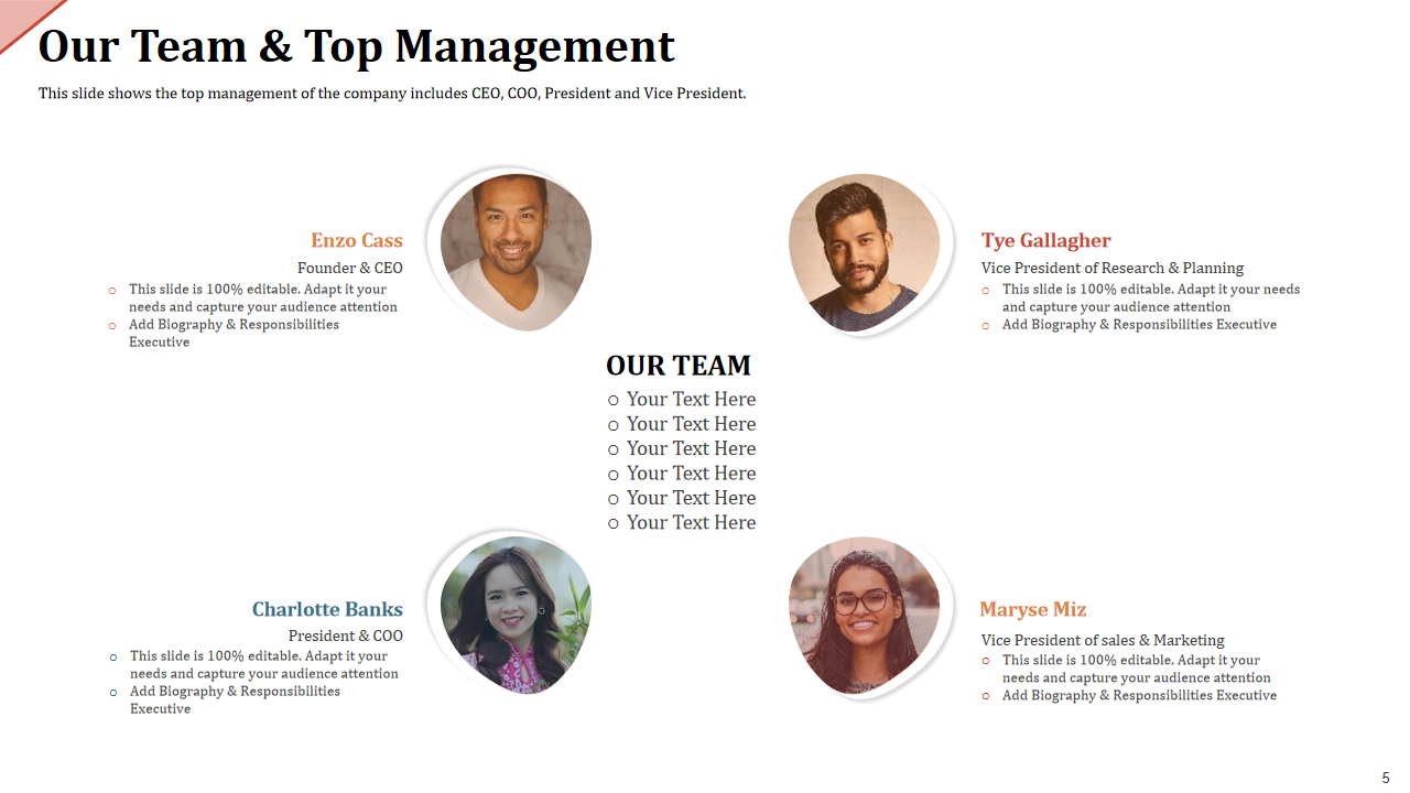 Our Team & Top Management