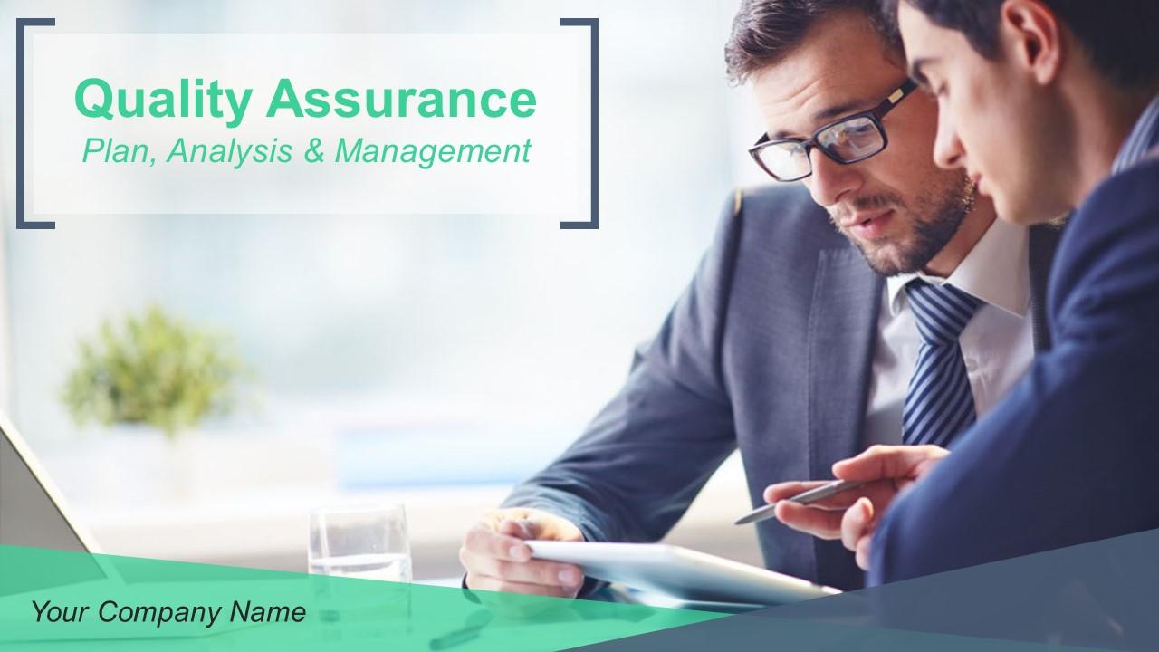 Quality Assurance Plan Analysis and Management PPT