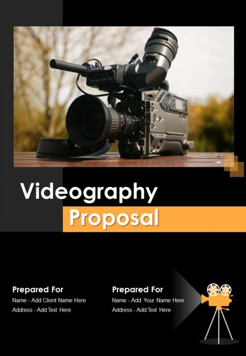 Videography Proposal Template