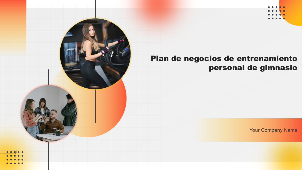 Plan de negocios de entrenamiento personal de gimnasio Plan de negocios de entrenamiento personal de gimnasio