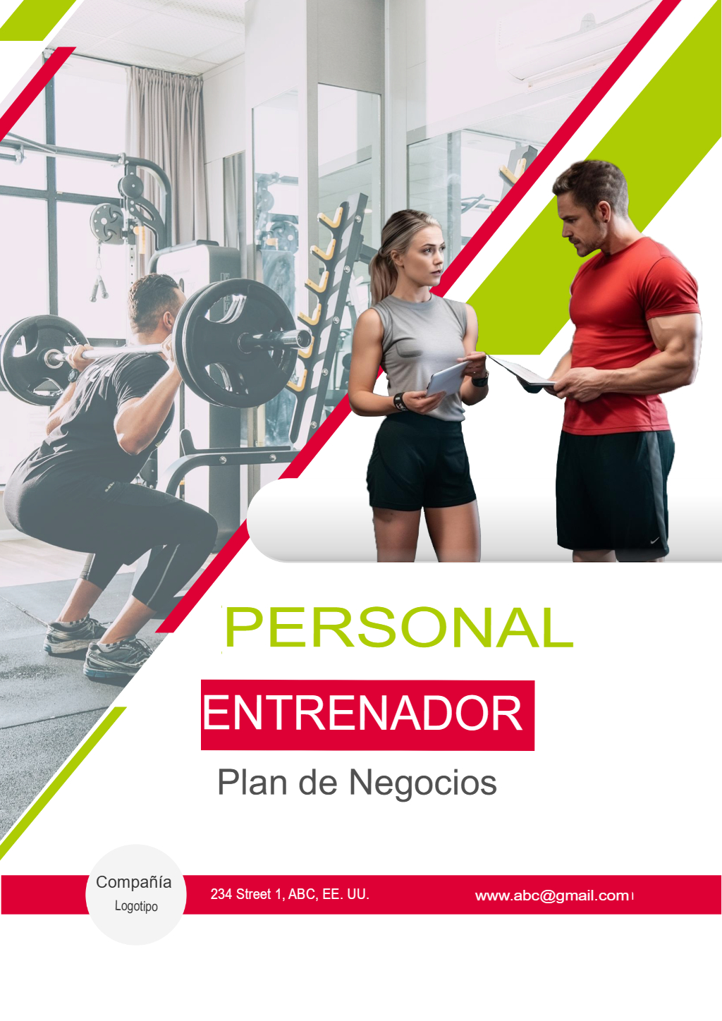 Plan de negocios de entrenador personal Plan de negocios de entrenador personal