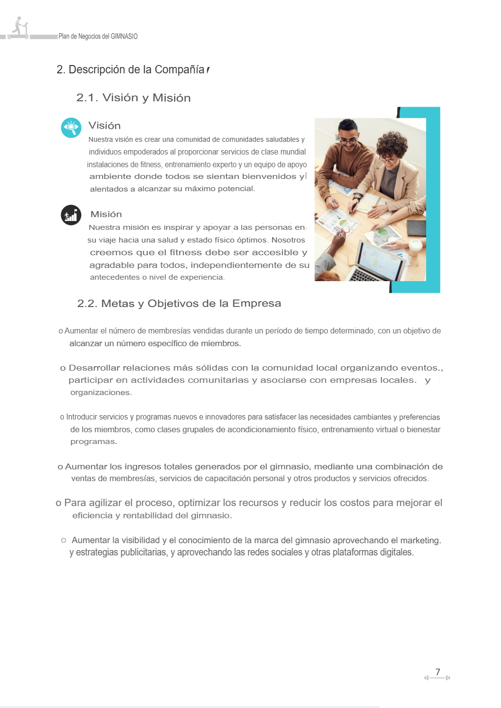 Descripción general de la empresa Descripción general de la empresa