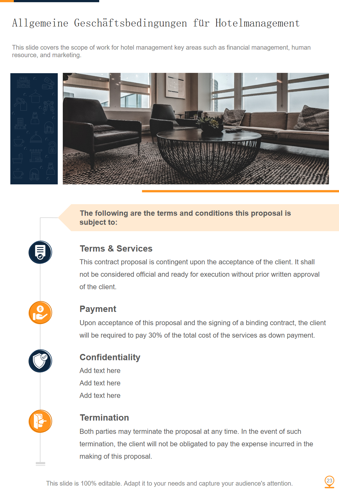 Allgemeine Geschäftsbedingungen für Hotelmanagement Allgemeine Geschäftsbedingungen für Hotelmanagement