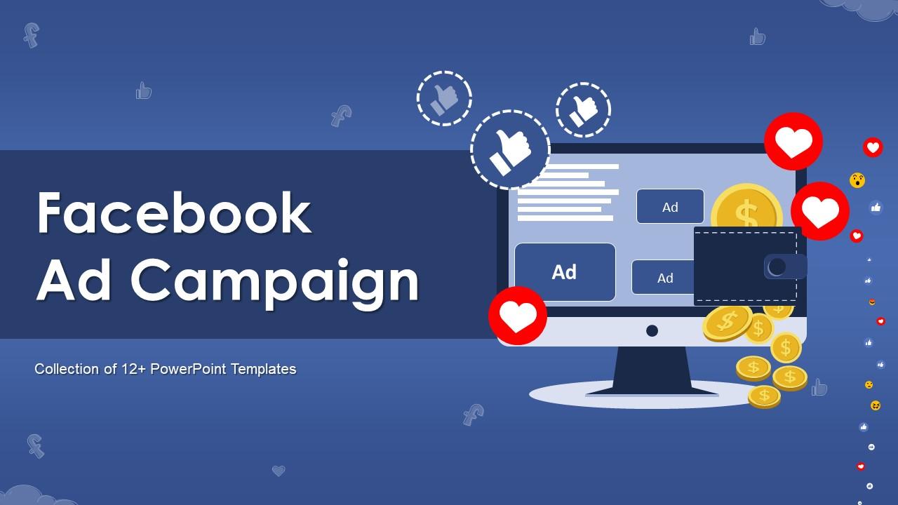 Facebook Ad Campaign PowerPoint Template