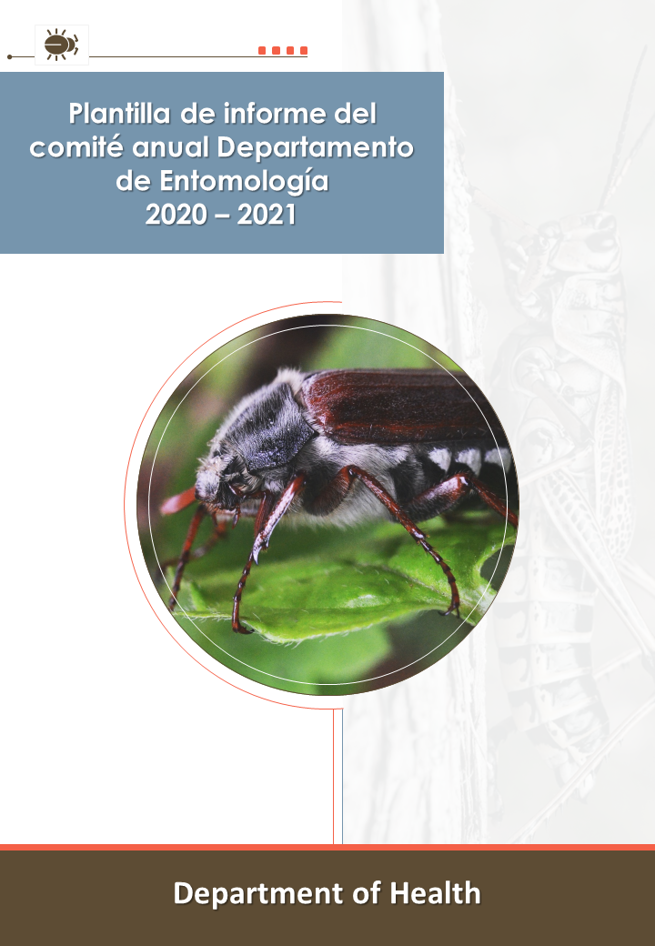 Plantilla de informe del comité anual Departamento de Entomología Plantilla de informe del comité anual Departamento de Entomología