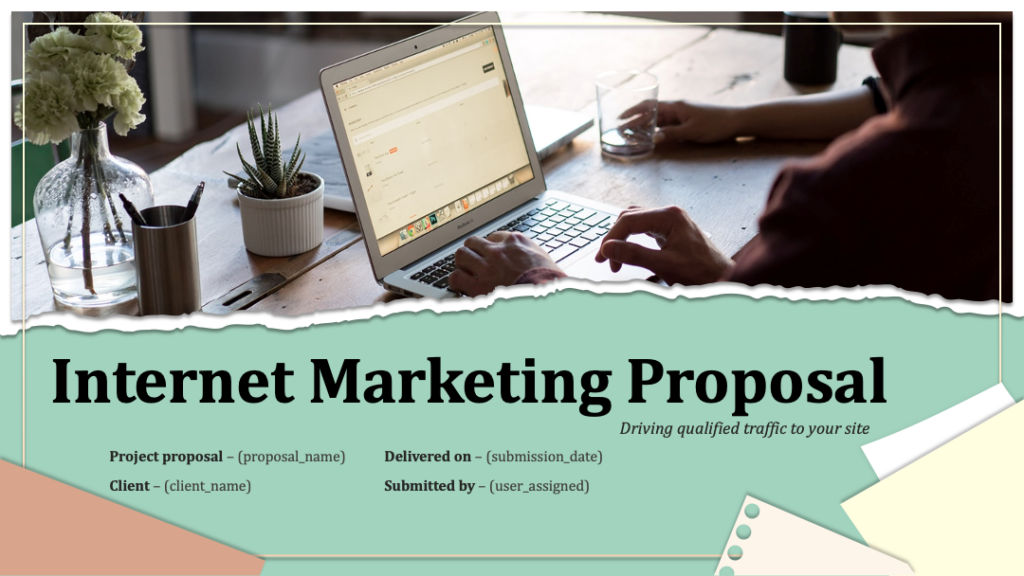 Internet Marketing Proposal PPT Template