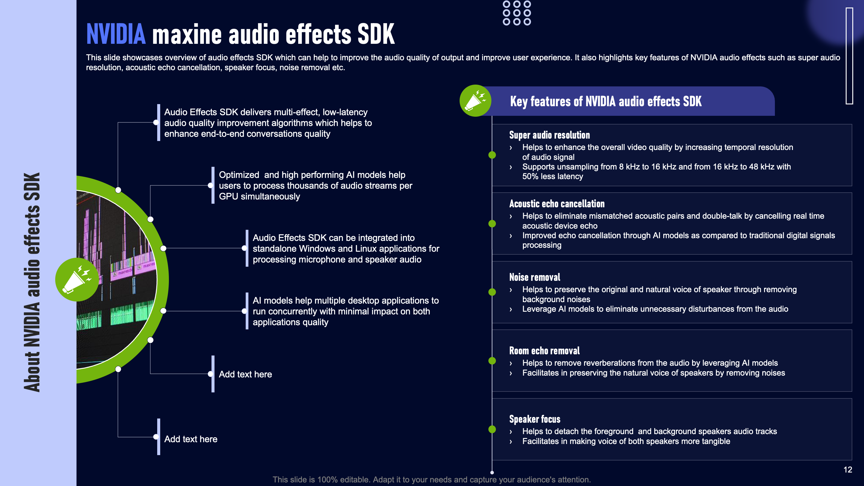 NVIDIA Maxine Audio Effects SDK