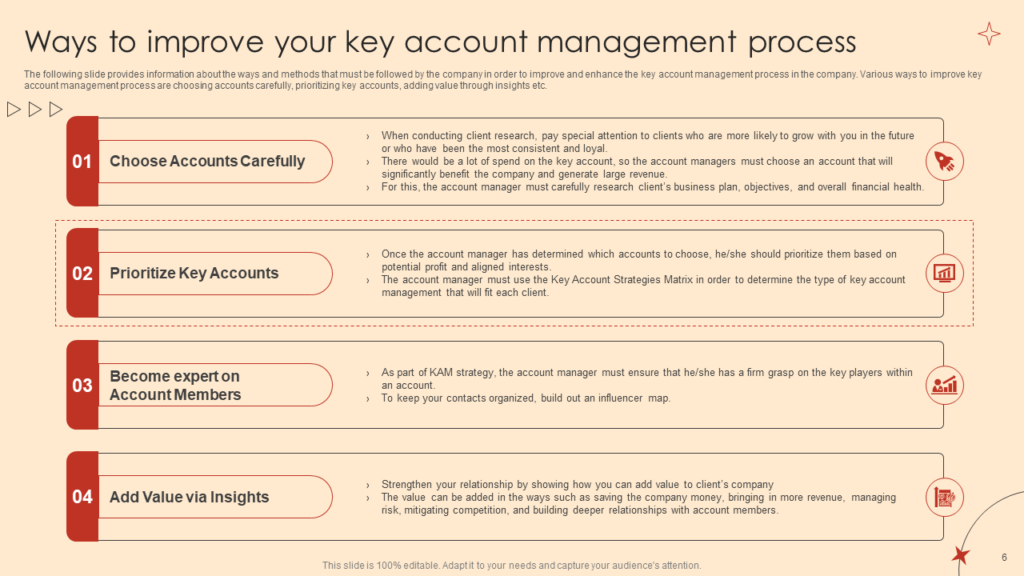Ways to Improve Your Key Account Management Strategy Template