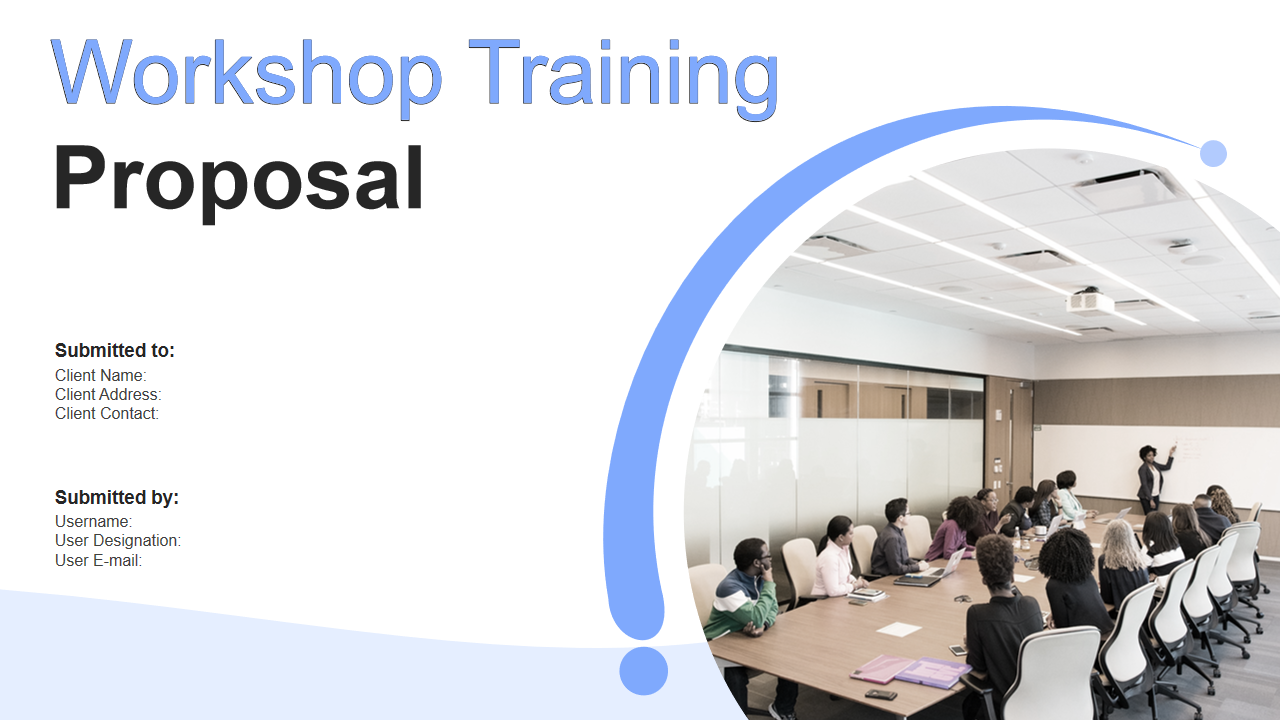 Workshop Training Proposal