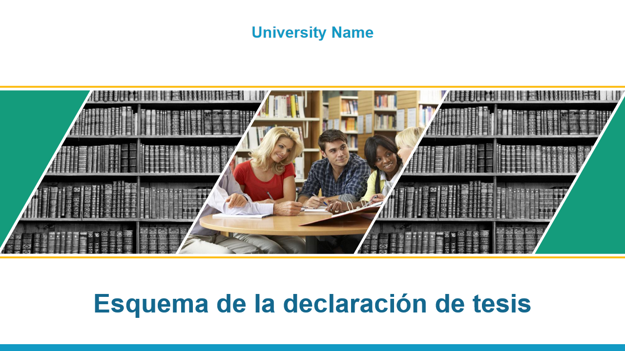 Esquema de la declaraci&oacute;n de tesis
