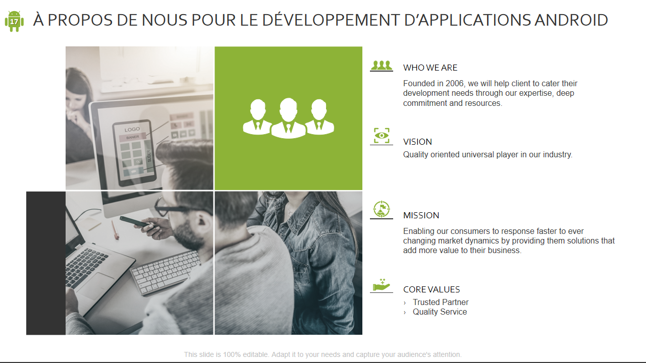 ROPOS DE NOUS POUR LE DÉVELOPPEMENT D’APPLICATIONS ANDROID