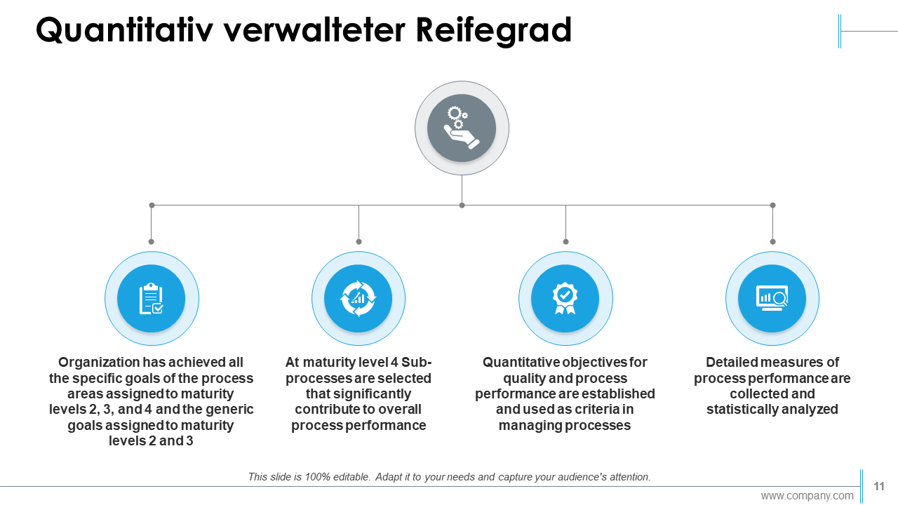  Quantitativ verwalteter Reifegrad