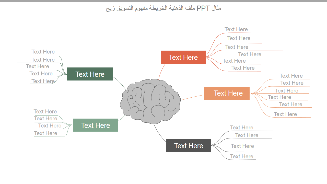 زيج التسويق مفهوم الخريطة الذهنية ملف PPT مثال زيج التسويق مفهوم الخريطة الذهنية ملف PPT مثال