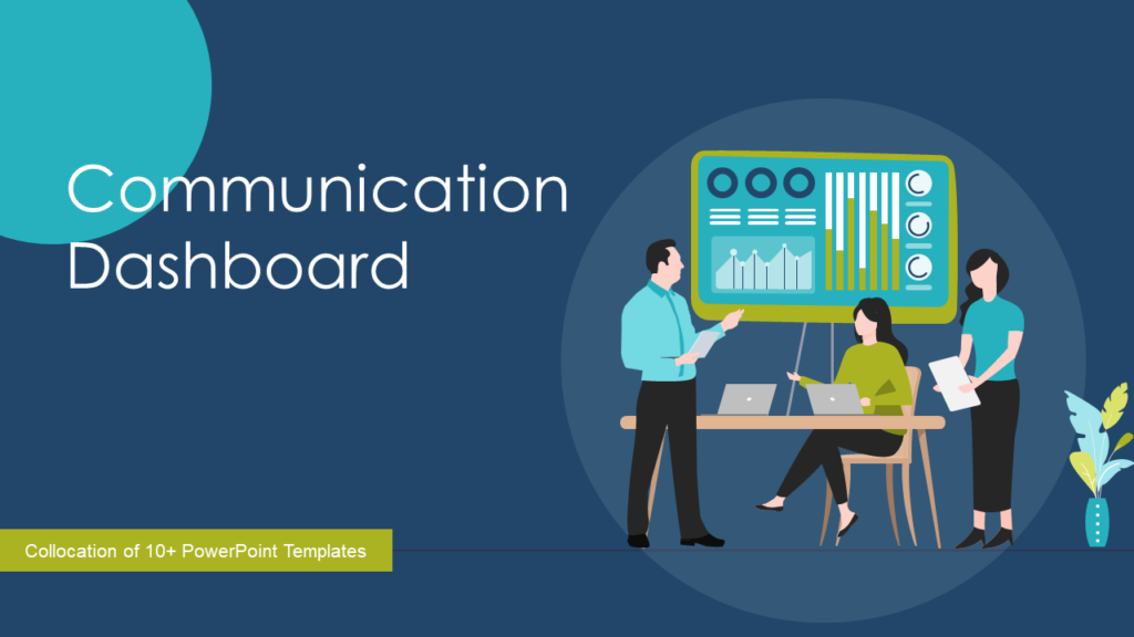 Communication Dashboard PowerPoint Template