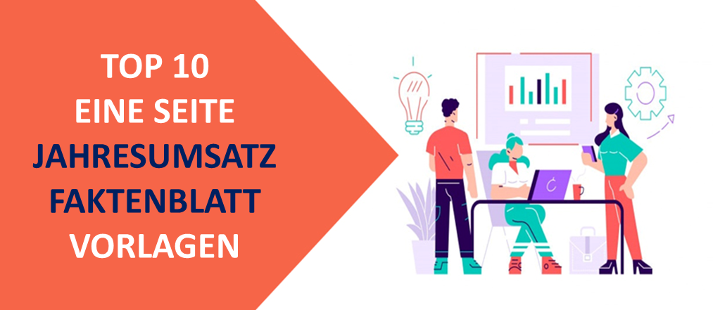 Die 10 besten PowerPoint-Vorlagen für einseitige Jahresumsatzdatenblätter zur Verfolgung der Verkäufe Ihres Unternehmens!
