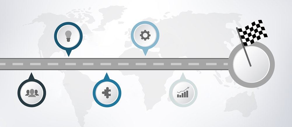 Erstellen Sie Ihre Unternehmenslern-Roadmap in PowerPoint!