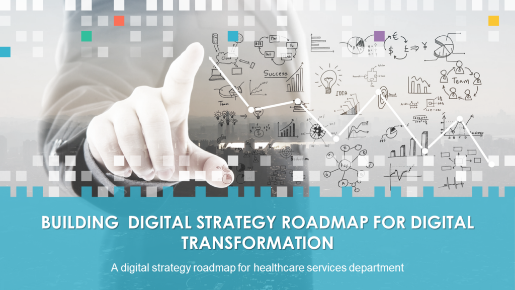 Building Digital Strategy Roadmap PowerPoint Template