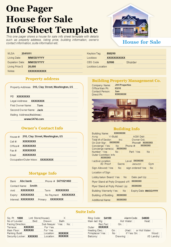 one_pager_house_for_sale_info_sheet_template_presentation