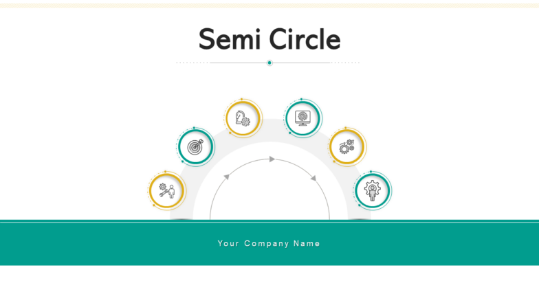Semi circle stock market analytical functions general operations
