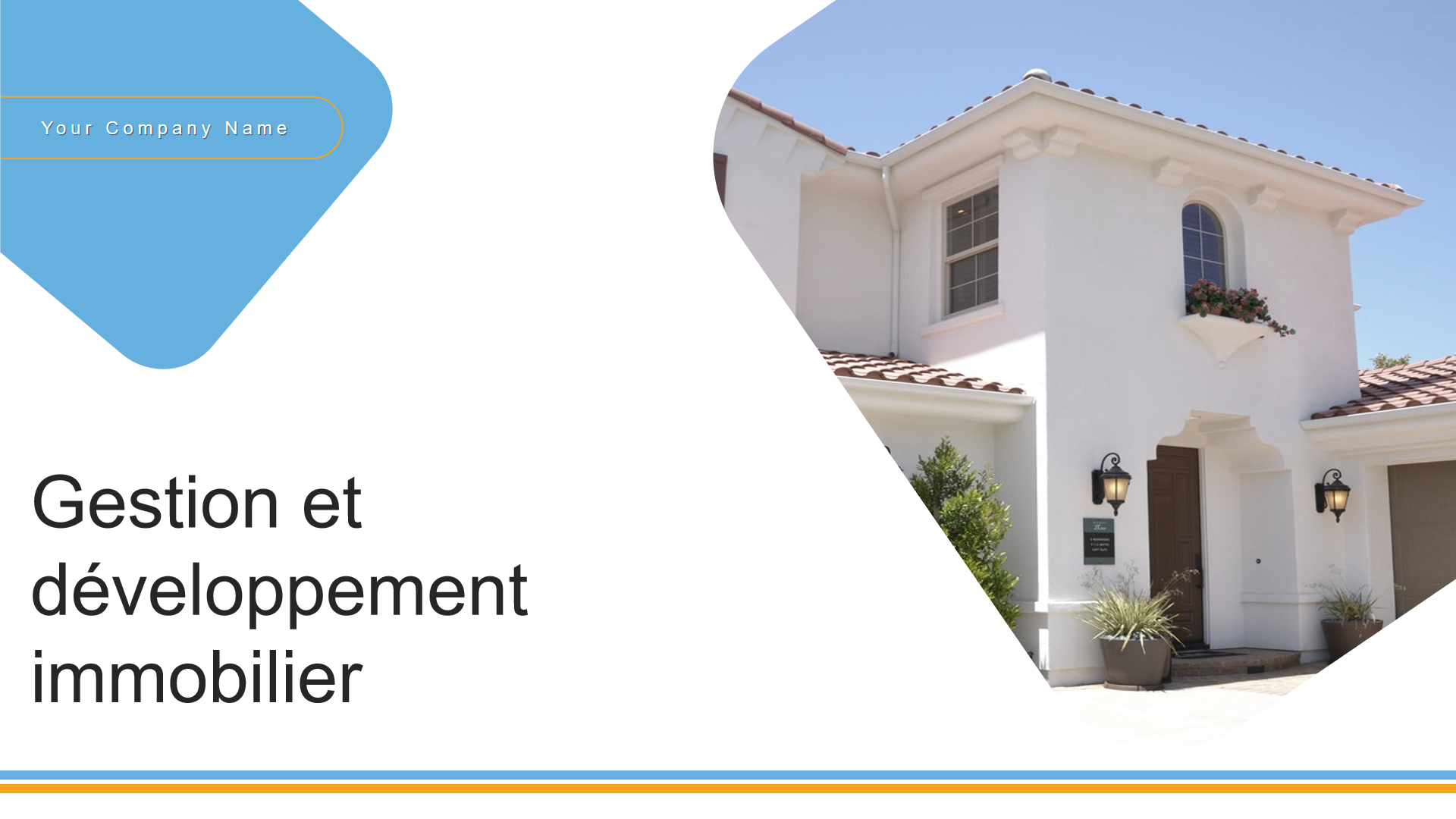 Gestion et d&eacute;veloppement immobilier