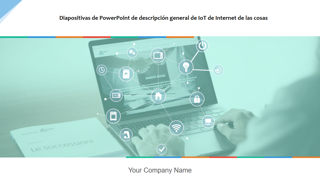 iapositivas de PowerPoint de descripci&oacute;n general de IoT de Internet de las cosas