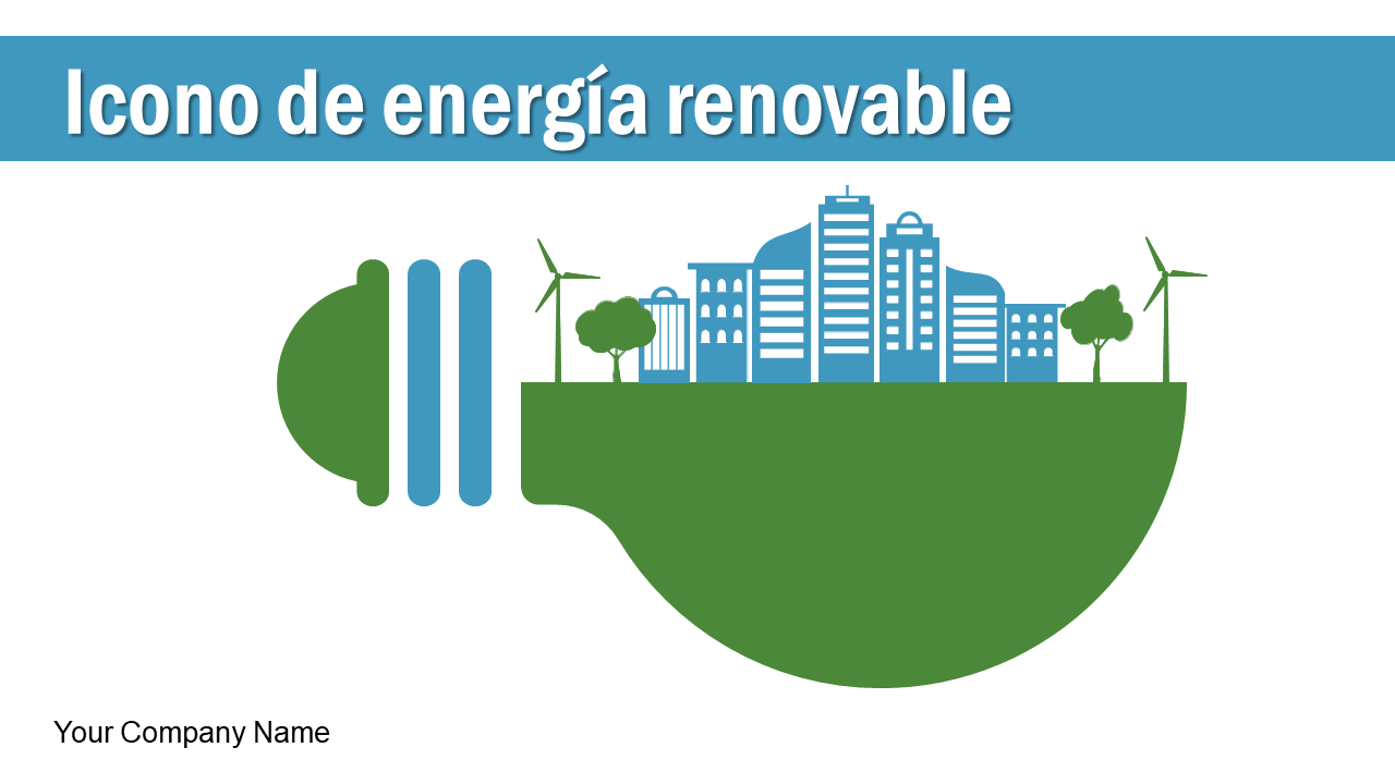  Icono de energ&iacute;a renovable