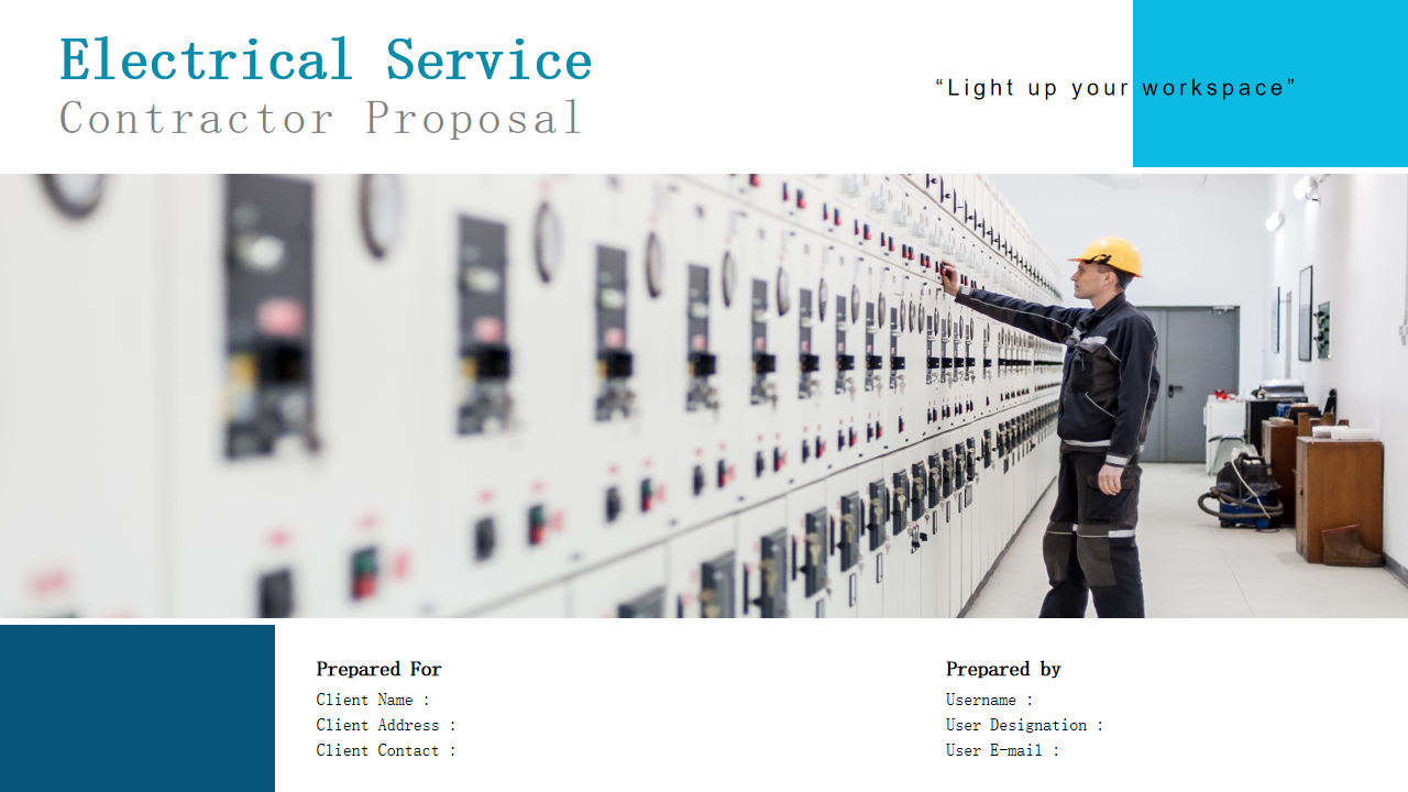 Electrical Service Contractor Proposal