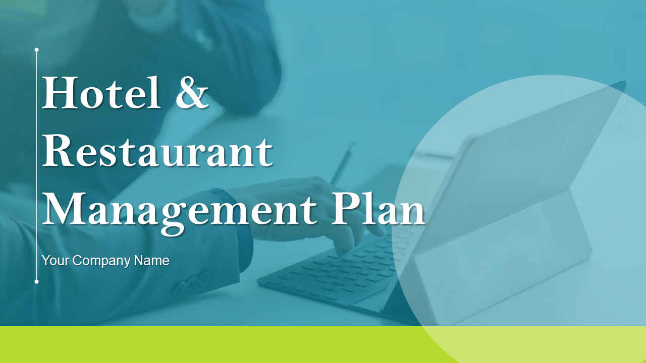 Hotel & Restaurant Management Plan