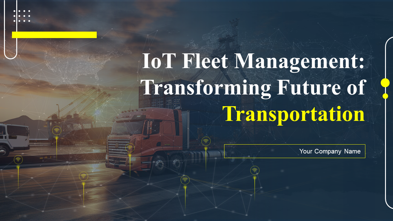 IoT Fleet Management Transforming Future of Transportation
