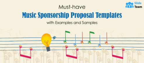 Must Have Music Sponsorship Proposal Templates with Examples and Samples