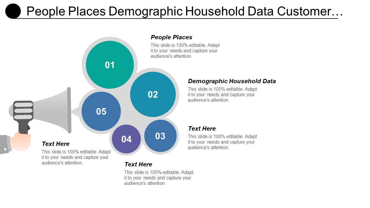 People Places Demographic Household Data Customer… People Places Demographic Household Data Customer…