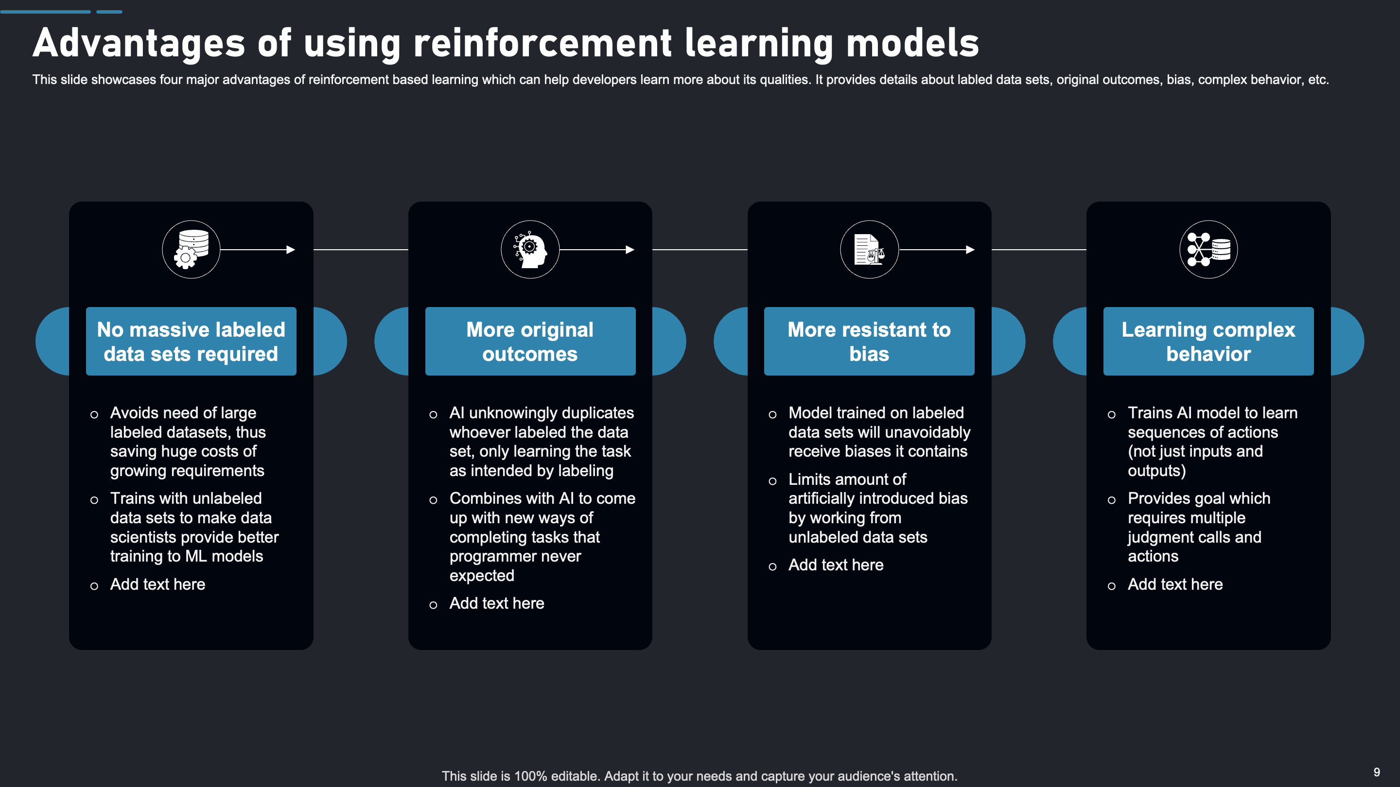 Advantages of Using Reinforcement Learning Models