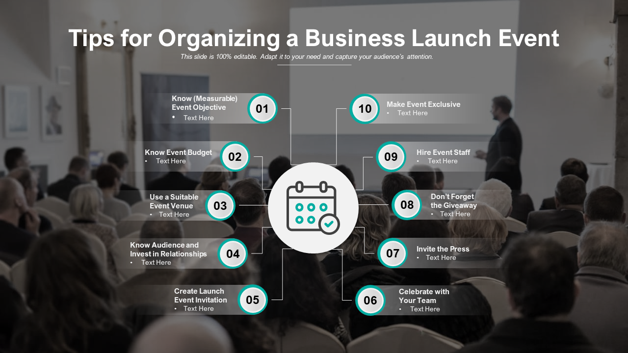 Tips for Organizing a Business Launch Event