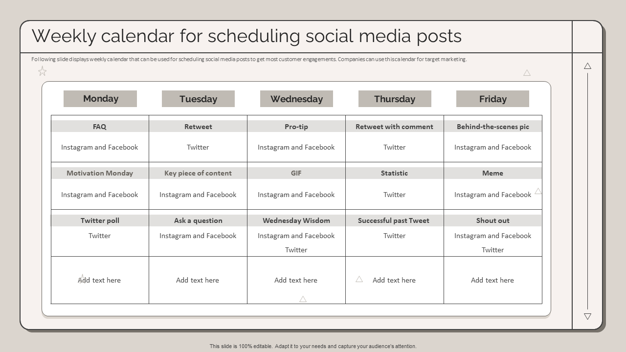weekly_calendar_for_scheduling_social_media_posts_strategic_marketing_plan_to_increase