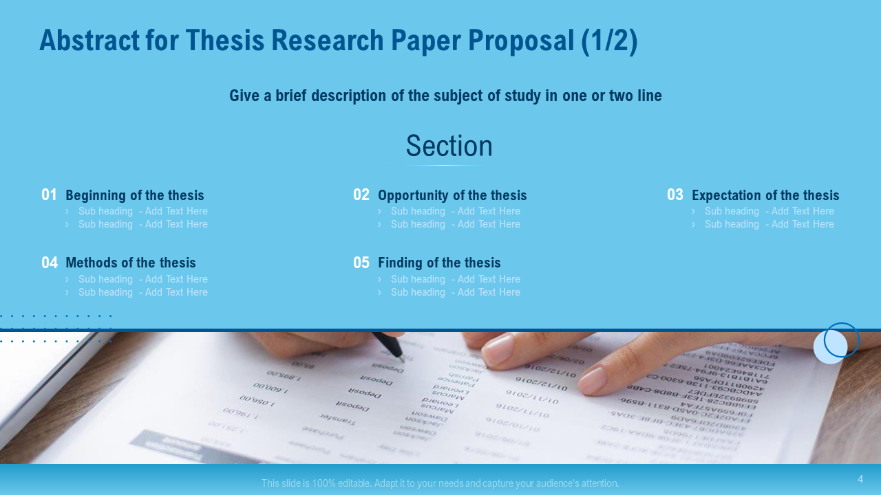 Abstract for Thesis Research Paper