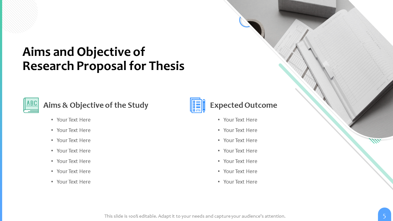 Aims and Objective of Research Proposal for Thesis